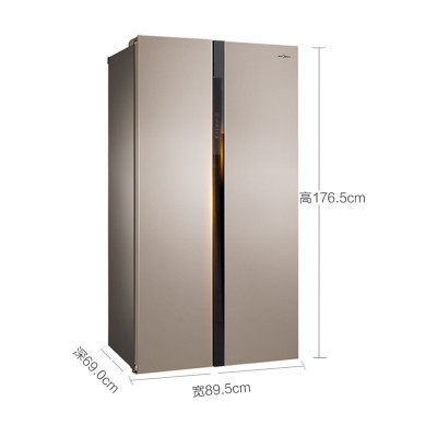 Midea/美的雙開門對開門風冷無霜智能冰箱