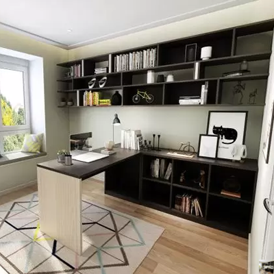 簡約書房空間定制