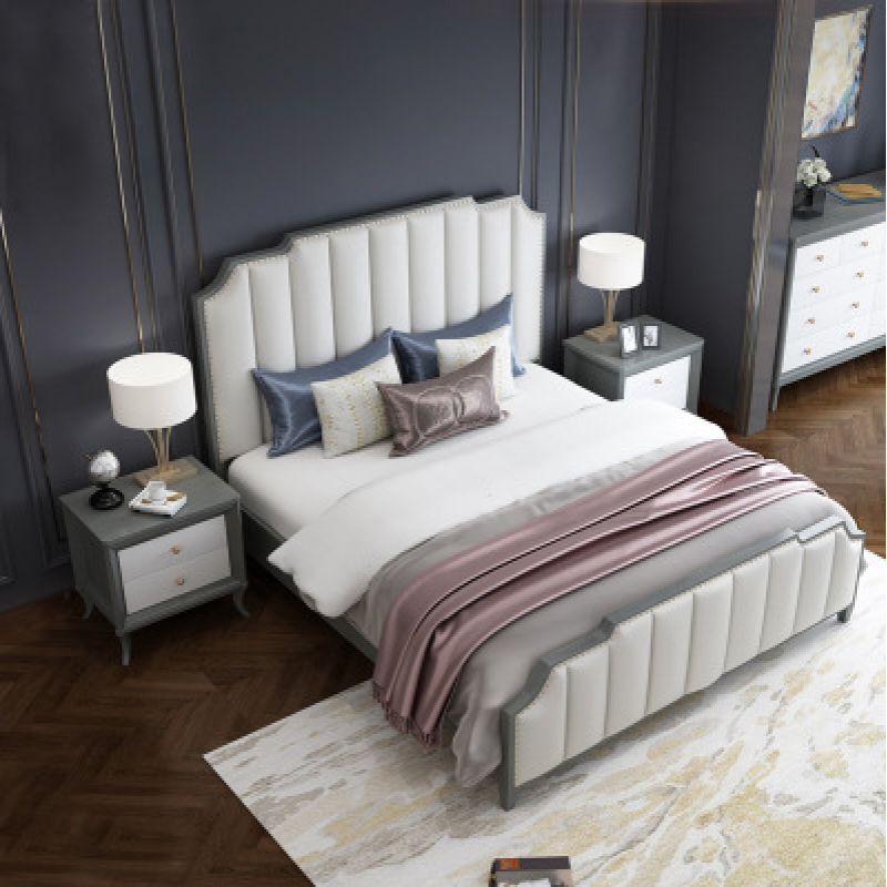 全實木輕奢1.8米雙人床